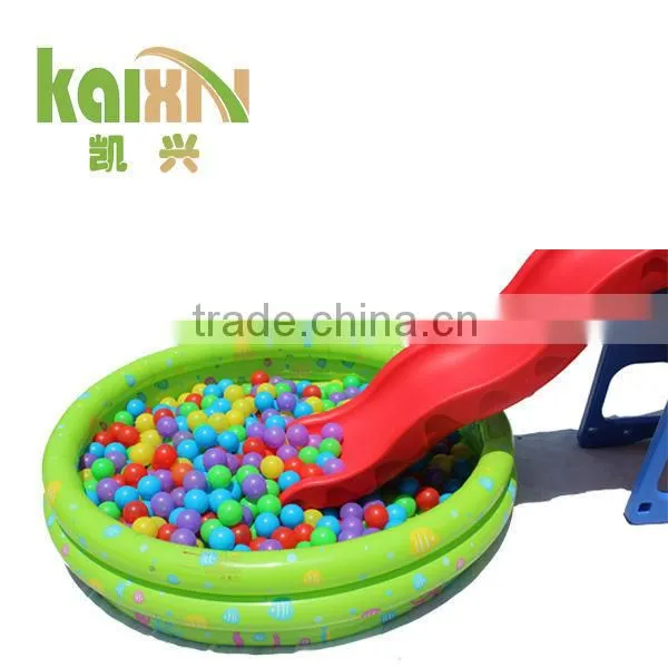 Outdoor Happy Water Slide And Swing And Ball Pool Set For Kids