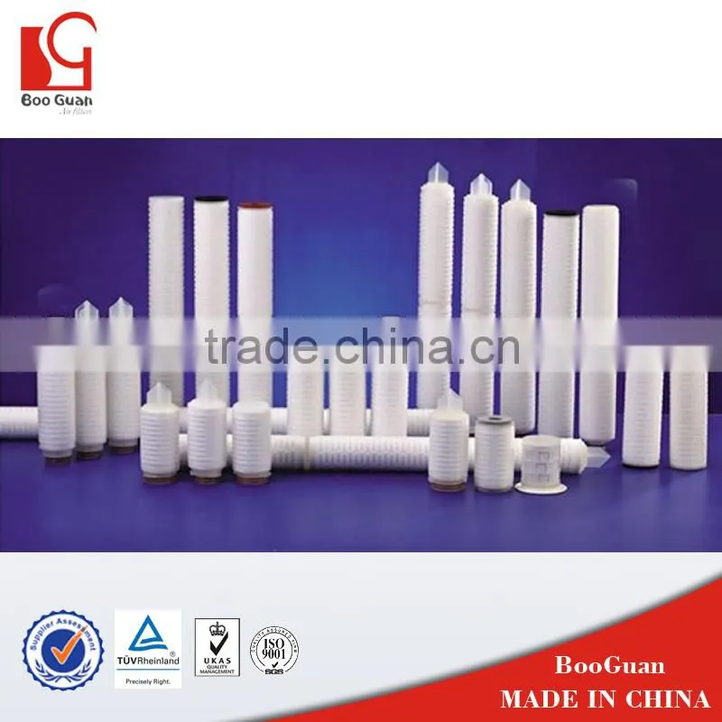 pp spun melt blown pp resin bonded filter cartridge