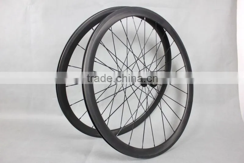 Super light carbon bicycle wheel clincher bike wheelset