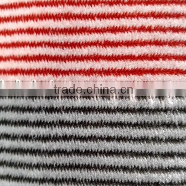 Wholesale Tricot 100 Polyester Fabric With Cation Material For Sofa Upholstery Fabric Manufactory