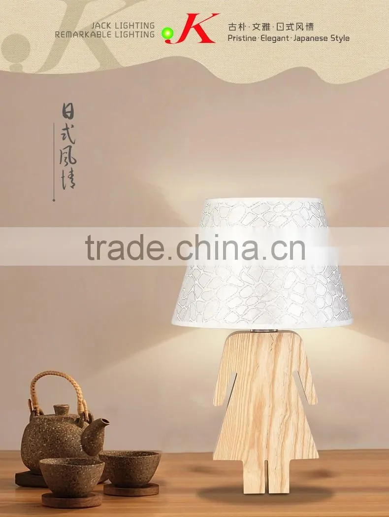 China supplier for Restaurant wood table lamp JK-879-10 LED Wood table lamp LED Wood table Light