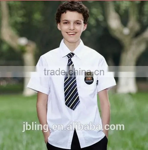 high quality school white shirt wholesale