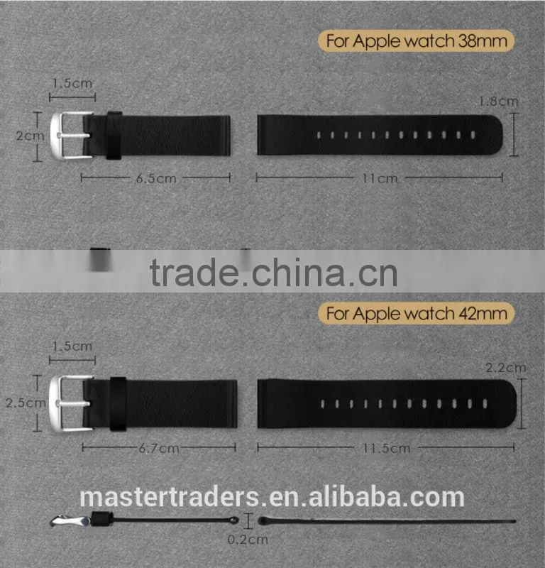Baseus Genuine leather Watch Band For Apple Iwatch 38mm MT-3105