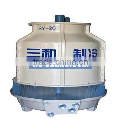 High efficient round type cooling column