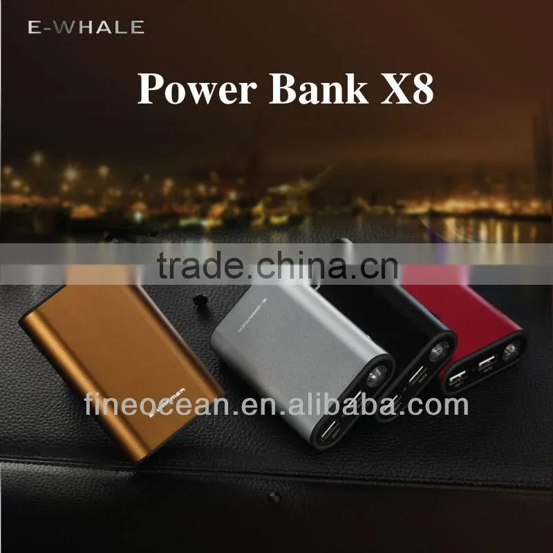 Portable E-warmer Mobile Power Bank Charger 6000mAh X8