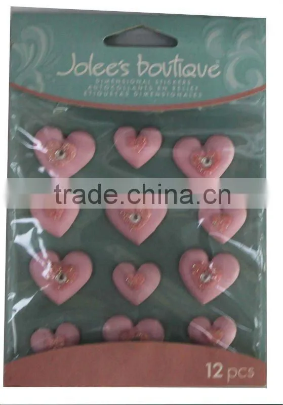 3D handmade sticker motor sticker