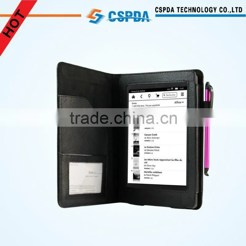 Folio PU Leather Book Cover Case for Kindle Paperwhite 6'' eReader