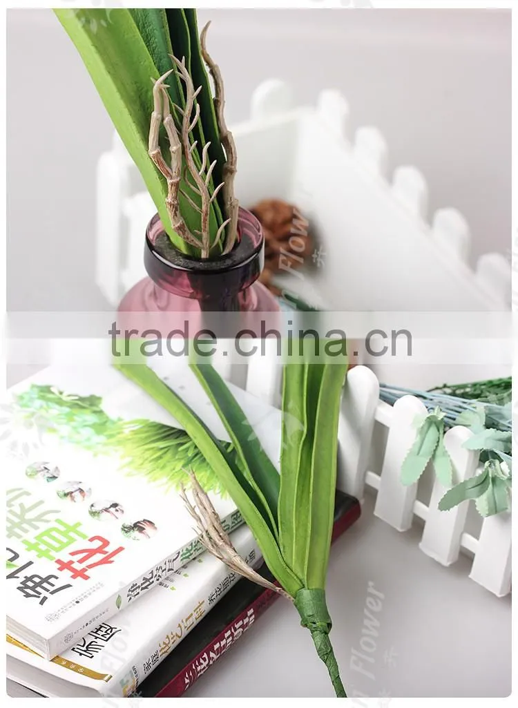 Greenflower 2016 Wholesale Real Touch Latex PU boat orchids China Artificial Flowers Rose for wedding decoration