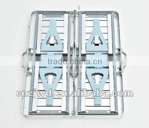 MDF top Folding Aluminum Picnic Table foldable table and chairs