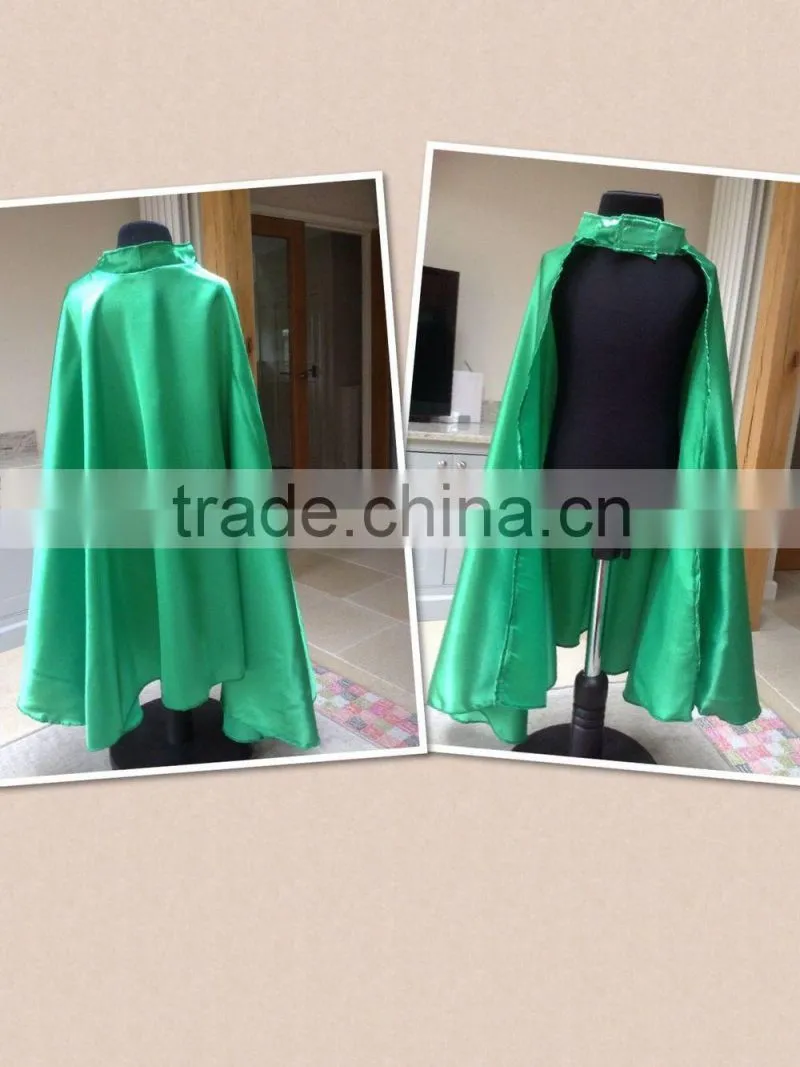 Halloween Black superhero Vampire cape/Adult superhero capes CCP5014