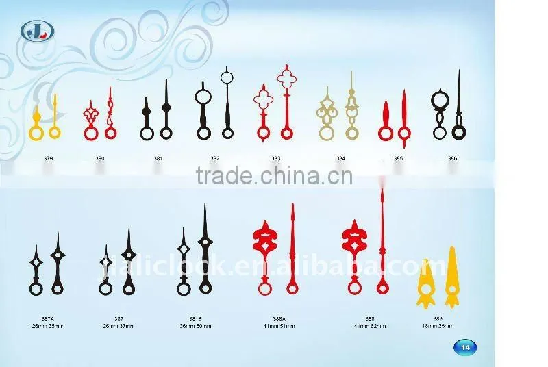 Quartz Clock Hands
