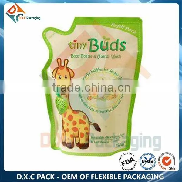 Reusable Food Spout Pouch For Rice Packaging, Rice Food Pouch Bag With Spout
