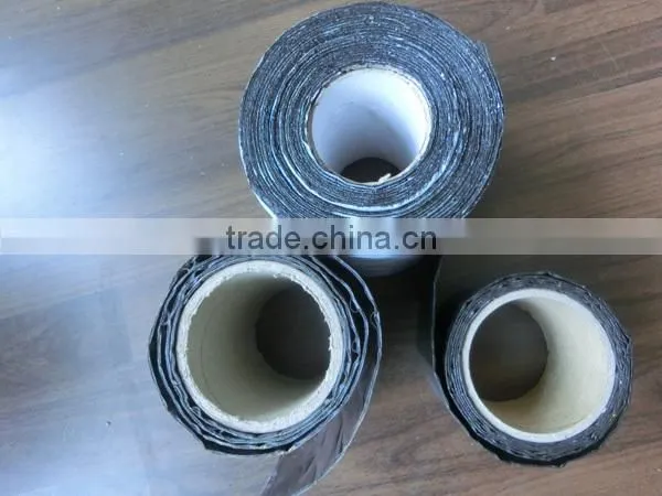 Self-adhesive bitumen waterproof tape for instant repair