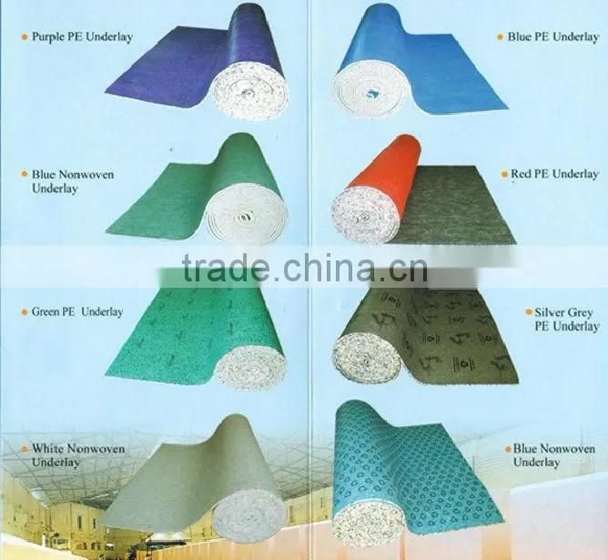 hand-made water resistant carpet padding
