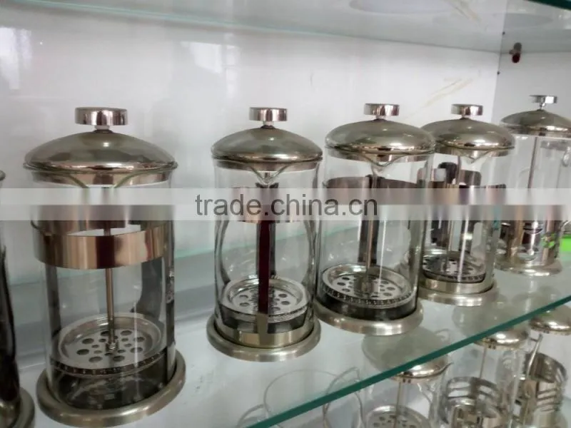 High Borosilicate Glass Tea Set French Press Coffee Maker /Coffee makeer