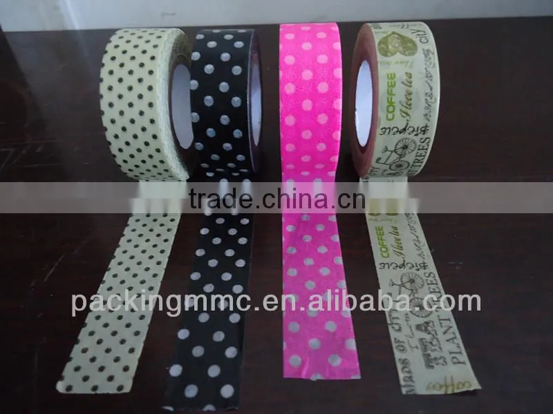 ot sales!!! cheap rice paper masking tape for stationery usages