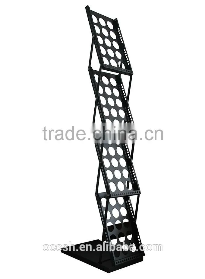 A4 Metal Megazine Rack Brochure Holder Catalogue Shelf