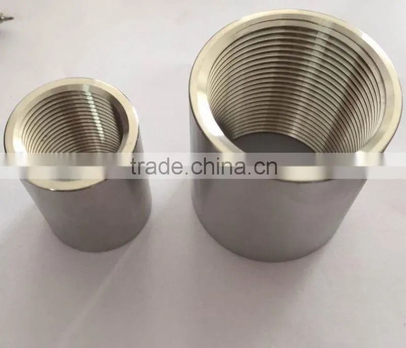 304 stainless steel connecting sleeves and cap fittings
