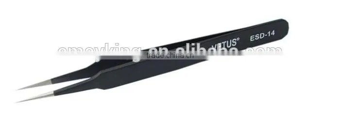 Widely use Stainless Steel ESD Tweezers