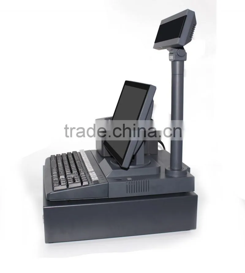 Bizsoft DZ-D280 12'inch All in one programmable pos terminal with printer and cash drawer