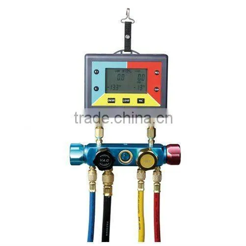 Multi-function Digital Manifold Gauge Set, digital pressure gauge PR117B