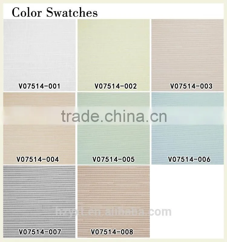 China manufacturer vertical blind fabric rolls