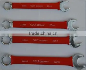 Double open wrench and spanner