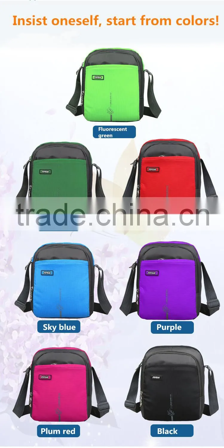 fashion leisure waterproof messenger bag single shoulder bag