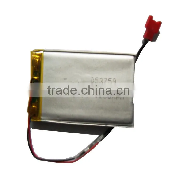 3.7V 601220 100mAh Li-polymer battery