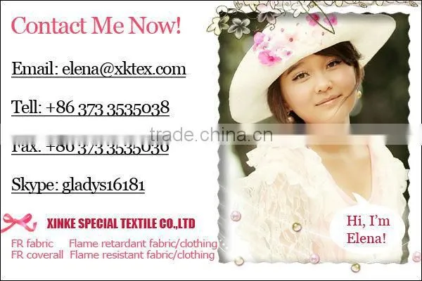waterproof textile fabric with Teflon for safety workwear