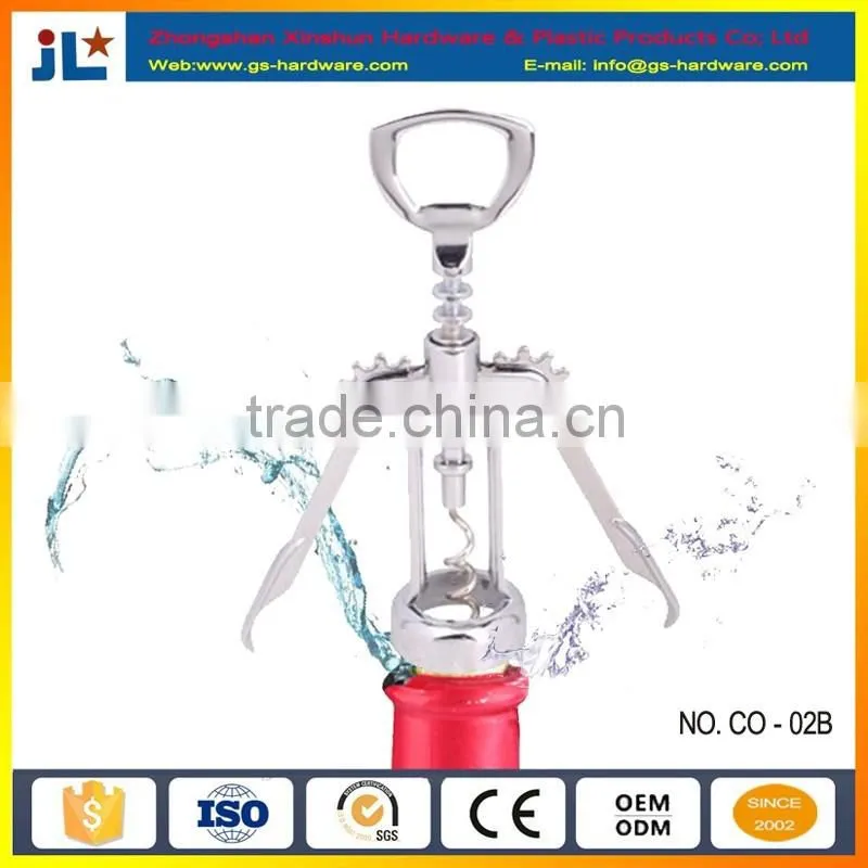 high quality wine opener, wing corkscrew, factory direct sale, CO-02B
