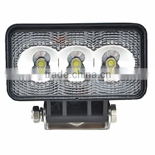 China manufacture of led work lamp 12v 24v 9w led work light