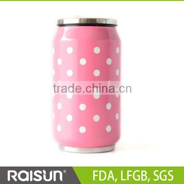 new design Stainless Steel Double Wall Vacuum Coffee Mug 280ml 500ml for Franch