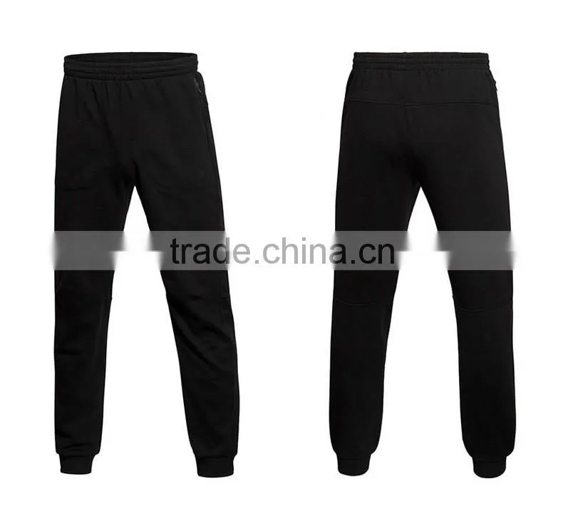 wholesale plain high quality cotton sport pants