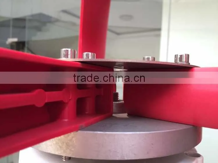 100w 200w small 12/24v red vertical wind turbine generator