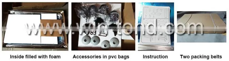 Stainless Steel Hotel Serving Cleaning Trolley Cart
