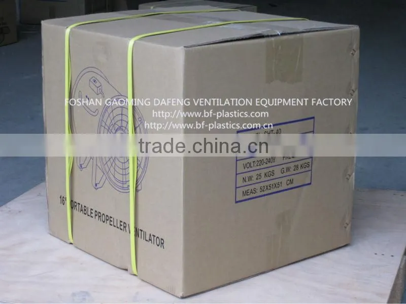 400mm portable super speed blower ventilator 1.1KW
