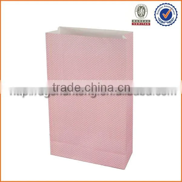 Promotion recycled newspaper paper bag