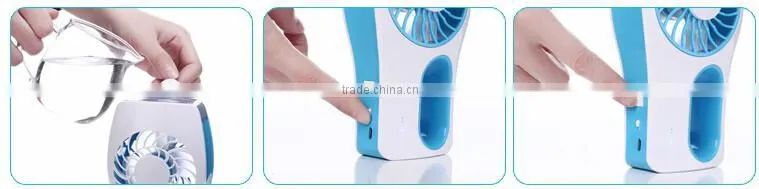 mini handheld personal USB travel cooling refrigerator air humidifier diffuser mist maker