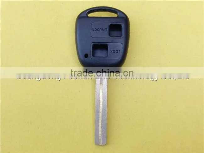Qualified 2 buttons smart key remote shell case for Toyota TOY40 blade
