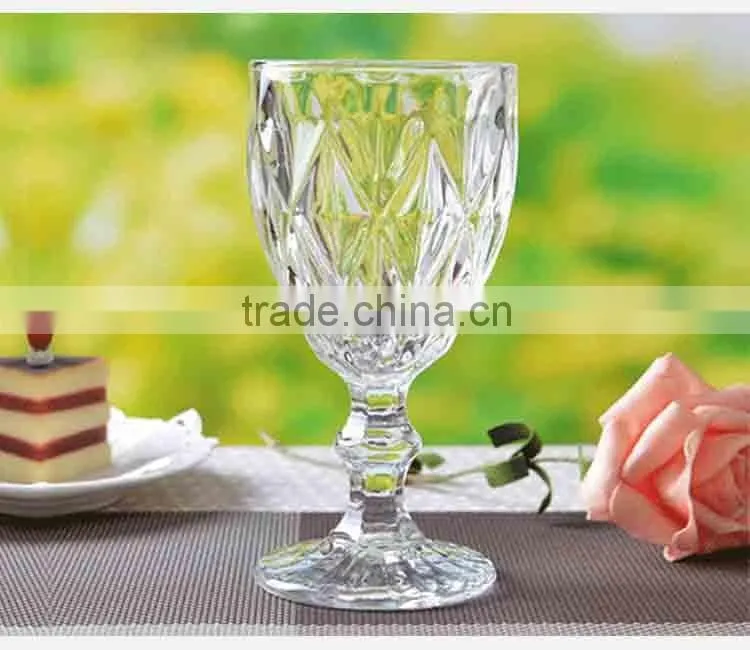 Best Price clear globet cheap glass cup