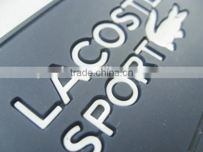 soft pvc rubber label