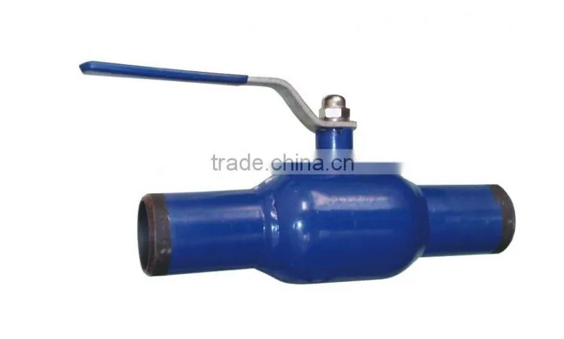World Best Selling Products three piece butt welding ball valve