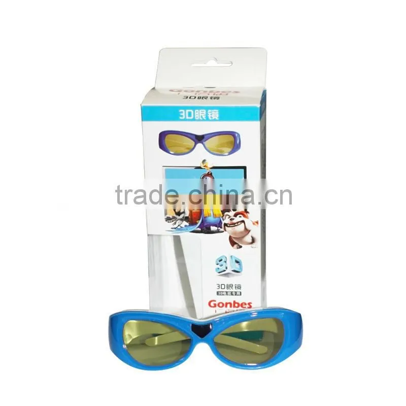 Hot high quality universal active shutter 3D glasses for kids