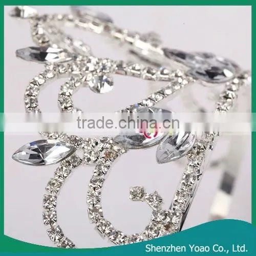 Gorgeous "16" Design Rhinestone Crown Headband