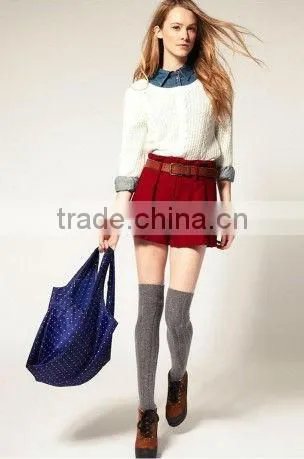 Various types of polyester foldable shopping bag with custom logo