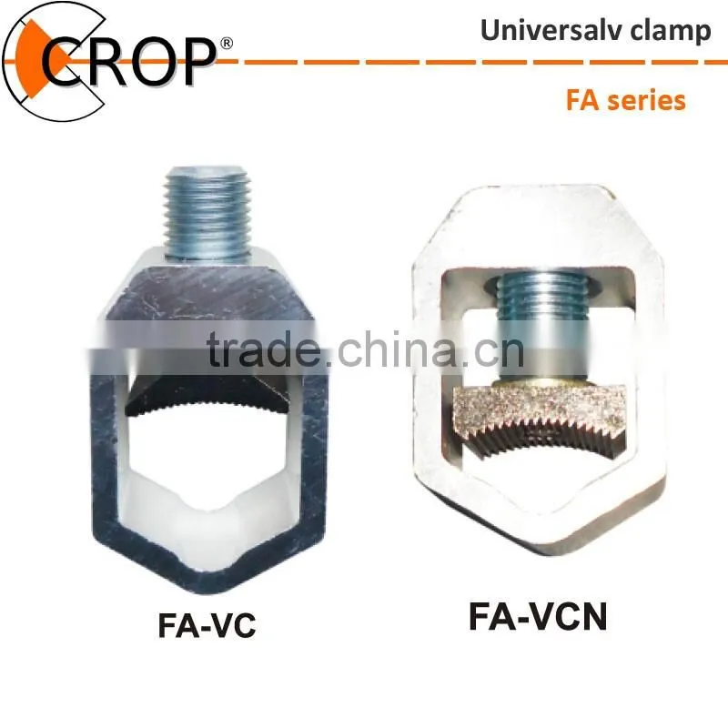 Popular Low Valtage Universal V Clamp/Superior Quality Al+Ni Universal V Clamp Manufacturer