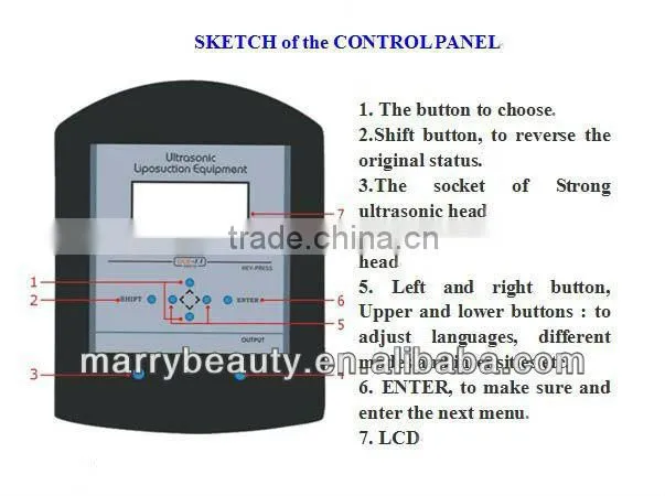 Full body shaping ultrasonic liposuction cavitation equipment