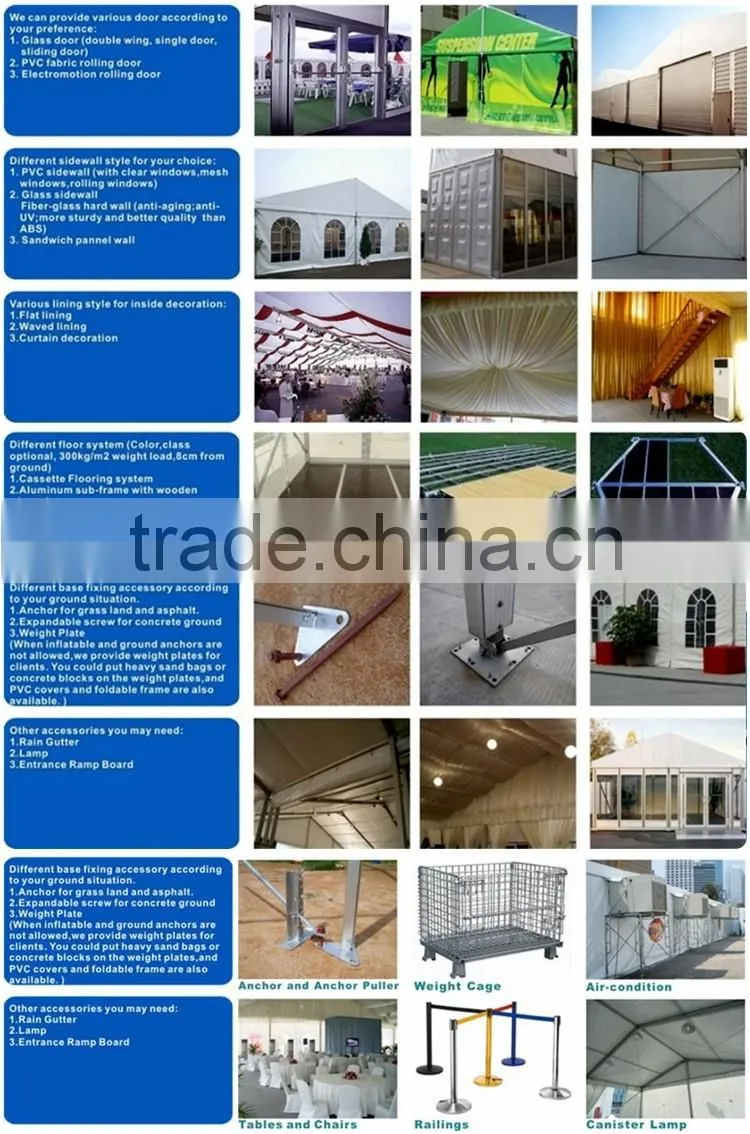 Hexagonal Aluminum Frame Pop Up Tent Canopy Pagoda Tent