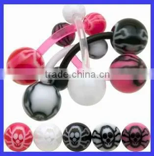 UV Logo Tongue Ring